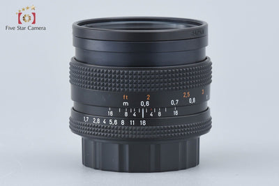 【中古】CONTAX コンタックス Carl Zeiss Planar 50mm f/1.7 T* AEJ