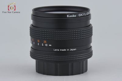 【中古】CONTAX コンタックス Carl Zeiss Planar 50mm f/1.7 T* AEJ 2025.11月 オーバーホール済み