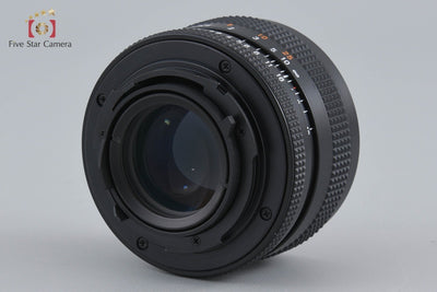 【中古】CONTAX コンタックス Carl Zeiss Planar 50mm f/1.7 T* AEJ 2025.11月 オーバーホール済み