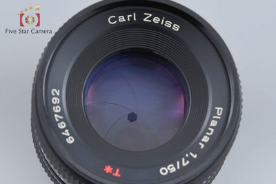 【中古】CONTAX コンタックス Carl Zeiss Planar 50mm f/1.7 T* AEJ