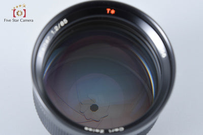 【中古】CONTAX コンタックス Carl Zeiss Planar 85mm f/1.2 T* MMG 60周年記念モデル