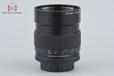 【中古】CONTAX コンタックス Carl Zeiss Planar 85mm f/1.4 T* AEG 2025.11月 オーバーホール済み