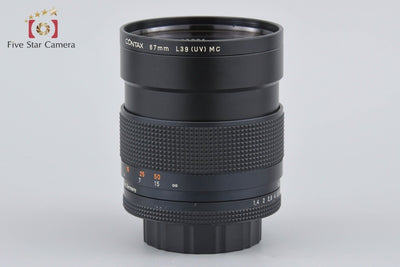 【中古】CONTAX コンタックス Carl Zeiss Planar 85mm f/1.4 T* AEG 2025.11月 オーバーホール済み