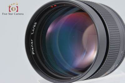 【中古】CONTAX コンタックス Carl Zeiss Planar 85mm f/1.4 T* AEG 2025.11月 オーバーホール済み
