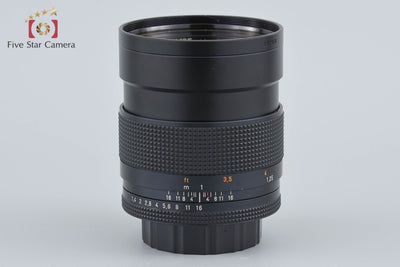【中古】CONTAX コンタックス Carl Zeiss Planar 85mm f/1.4 T* AEG 2025.11月 オーバーホール済み