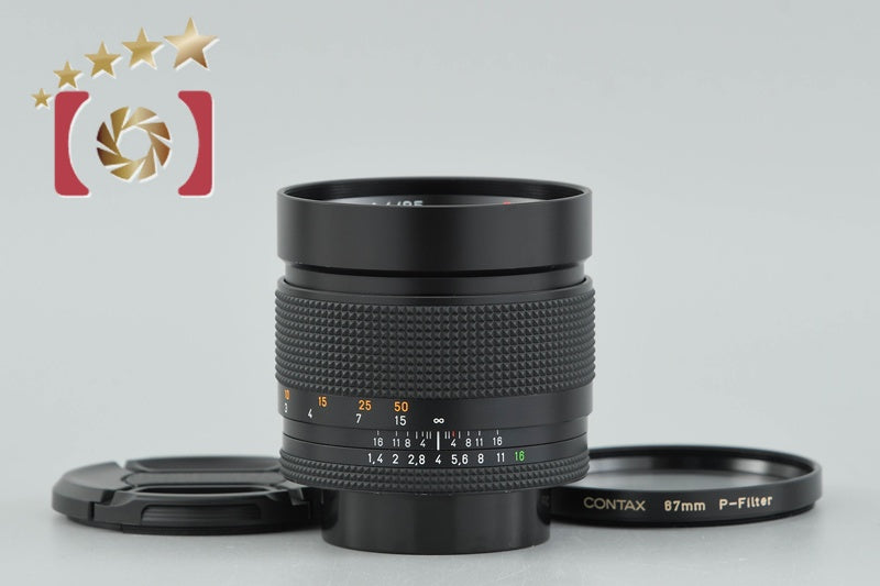 【中古】CONTAX コンタックス Carl Zeiss Planar 85mm f/1.4 T* MMJ 2025.11月 オーバーホール済み