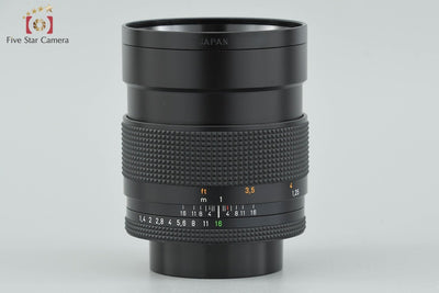【中古】CONTAX コンタックス Carl Zeiss Planar 85mm f/1.4 T* MMJ 2025.11月 オーバーホール済み