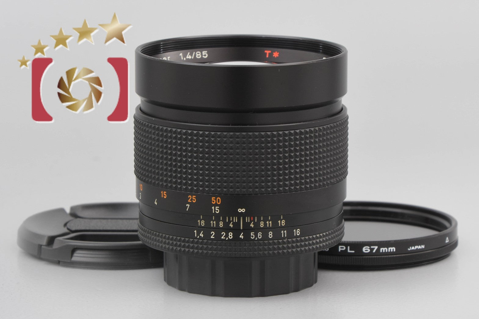 【中古】CONTAX コンタックス Carl Zeiss Planar 85mm f/1.4 T* AEG