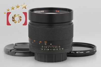 【中古】CONTAX コンタックス Carl Zeiss Planar 85mm f/1.4 T* AEG