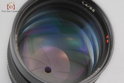 【中古】CONTAX コンタックス Carl Zeiss Planar 85mm f/1.4 T* AEG