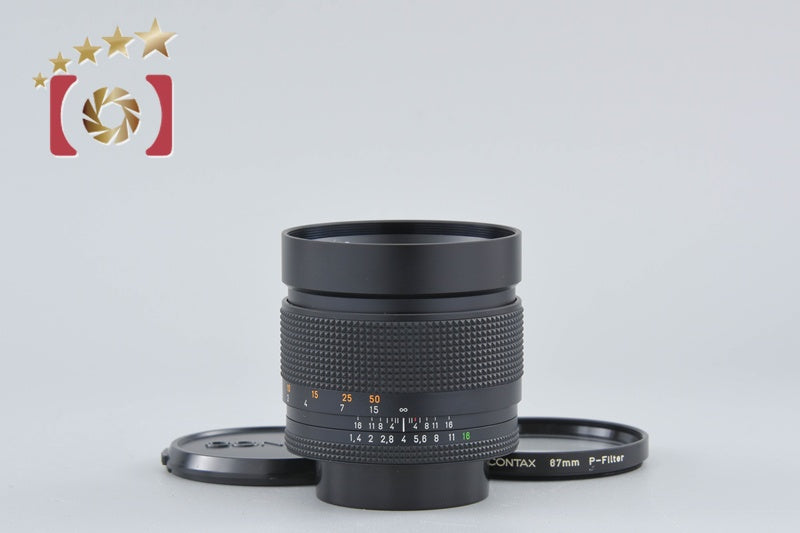 【中古】CONTAX コンタックス Carl Zeiss Planar 85mm f/1.4 T* MMJ