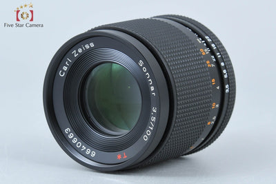 【中古】CONTAX コンタックス Carl Zeiss Sonnar 100mm f/3.5 T* AEJ