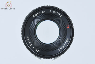 【中古】CONTAX コンタックス Carl Zeiss Sonnar 100mm f/3.5 T* AEJ