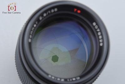 【中古】CONTAX コンタックス Carl Zeiss Sonnar 135mm f/2.8 T* MMJ