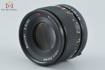 【中古】CONTAX コンタックス Carl Zeiss Sonnar 85mm f/2.8 T* MMG 元箱付き 単焦点レンズ