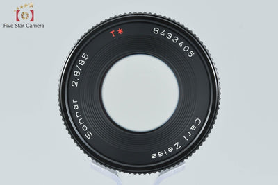 【中古】CONTAX コンタックス Carl Zeiss Sonnar 85mm f/2.8 T* MMG 元箱付き 単焦点レンズ