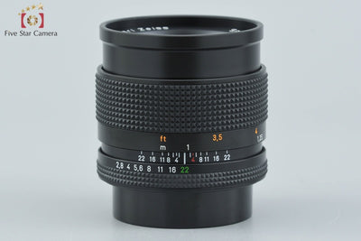 【中古】CONTAX コンタックス Carl Zeiss Sonnar 85mm f/2.8 T* MMG 元箱付き 単焦点レンズ