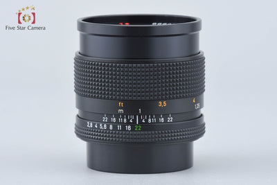 【中古】CONTAX コンタックス Carl Zeiss Sonnar 85mm f/2.8 T* MMJ