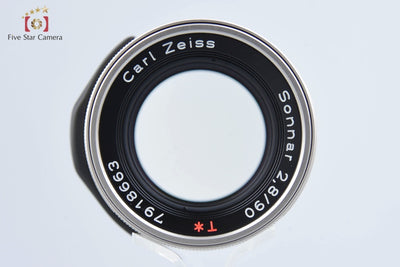 【中古】CONTAX コンタックス Carl Zeiss Sonnar 90mm f/2.8 T*