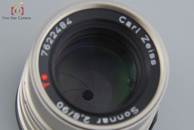 【中古】CONTAX コンタックス Carl Zeiss Sonnar 90mm f/2.8 T*