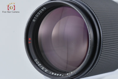 【中古】CONTAX コンタックス Carl Zeiss Tele Tessar 200mm f/3.5 T* AEG