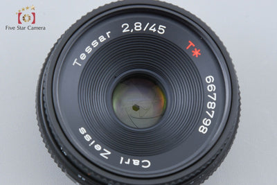 【中古】CONTAX コンタックス Carl Zeiss Tessar 45mm f/2.8 T* AEJ
