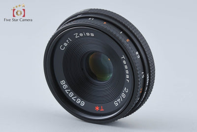 【中古】CONTAX コンタックス Carl Zeiss Tessar 45mm f/2.8 T* AEJ