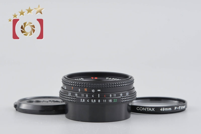 【中古】CONTAX コンタックス Carl Zeiss Tessar 45mm f/2.8 T* MMJ
