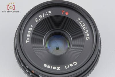 【中古】CONTAX コンタックス Carl Zeiss Tessar 45mm f/2.8 T* MMJ