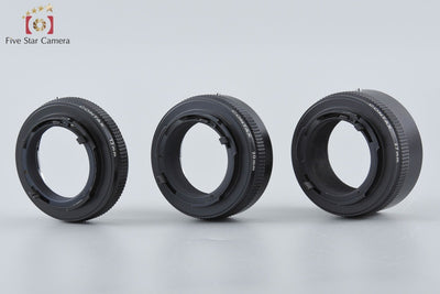 【中古】CONTAX コンタックス エクステンションチューブ 13mm + 20mm + 27mm