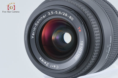 【中古】CONTAX コンタックス NX + Carl Zeiss Vario-Sonnar 28-80mm f/3.5-5.6 T* 元箱付き