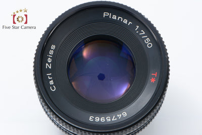 CONTAX コンタックス Carl Zeiss Planar T* 50mm f/1.7 AEJ
