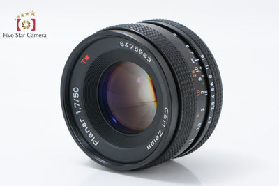 CONTAX コンタックス Carl Zeiss Planar T* 50mm f/1.7 AEJ