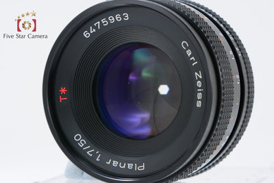 CONTAX コンタックス Carl Zeiss Planar T* 50mm f/1.7 AEJ