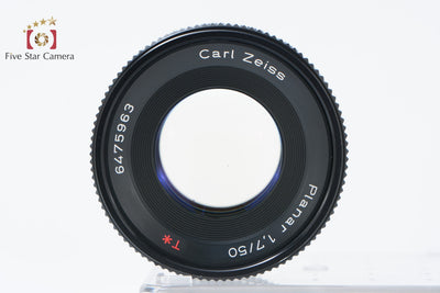CONTAX コンタックス Carl Zeiss Planar T* 50mm f/1.7 AEJ