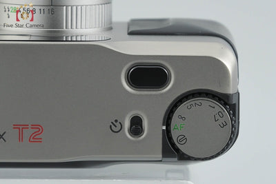 【中古】CONTAX コンタックス T2 コンパクトフィルムカメラ データバック付属 元箱付き