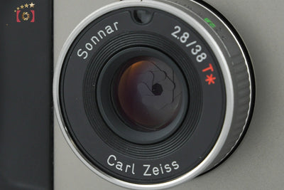 【中古】CONTAX コンタックス T2 コンパクトフィルムカメラ データバック付属 元箱付き
