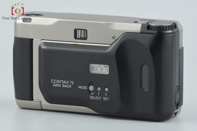 【中古】CONTAX コンタックス T2 コンパクトフィルムカメラ データバック付属 元箱付き