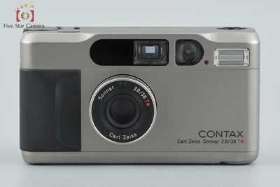 【中古】CONTAX コンタックス T2 コンパクトフィルムカメラ データバック付属 元箱付き