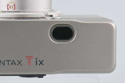 【中古】CONTAX コンタックス Tix シルバー コンパクトフィルムカメラ 元箱付き