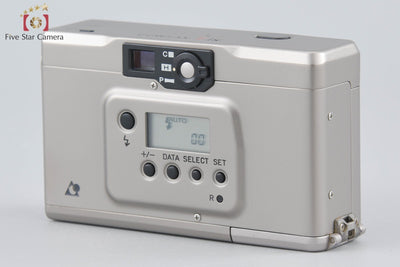 【中古】CONTAX コンタックス Tix シルバー コンパクトフィルムカメラ 元箱付き