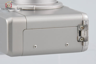 【中古】CONTAX コンタックス Tix シルバー コンパクトフィルムカメラ 元箱付き