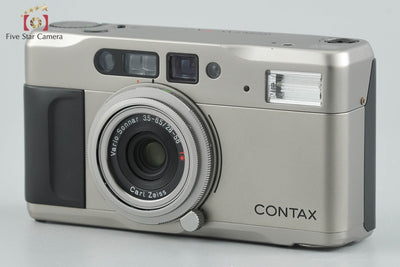 【中古】CONTAX コンタックス TVS コンパクトフィルムカメラ データバック付属
