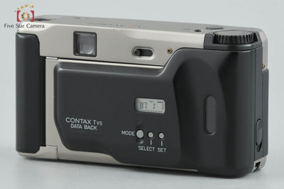 【中古】CONTAX コンタックス TVS コンパクトフィルムカメラ データバック付属