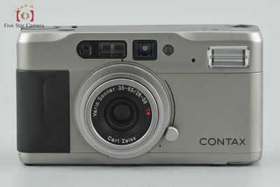 【中古】CONTAX コンタックス TVS コンパクトフィルムカメラ データバック付属