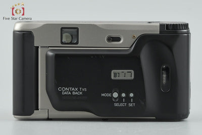 【中古】CONTAX コンタックス TVS コンパクトフィルムカメラ データバック付属