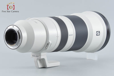 【中古】SONY ソニー FE 400-800mm f/6.3-8 G OSS SEL400800G 元箱付き ミラーレス用レンズ