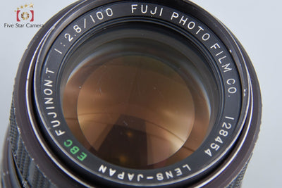 [Used] FUJIFILM Fujinon EBC Fujinon-T 100mm f/2.8 M42 Mount