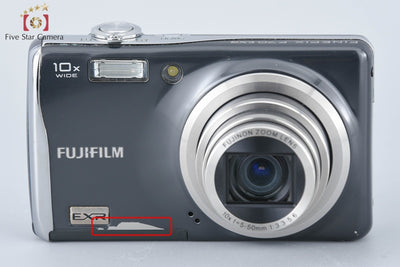 [Used] Fujifilm FinePix F70EXR Gunmetal Compact Digital Camera with Original Box