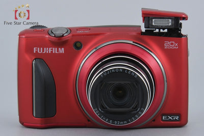 Used Fujifilm FinePix F900EXR Red Compact Digital Camera with Original Box